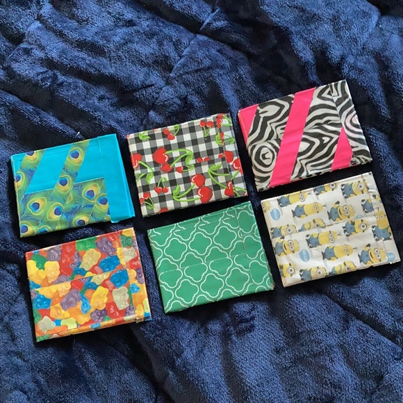 Duct Tape Wallets - Fully Functional, 7 pockets - Picture 6 of 8